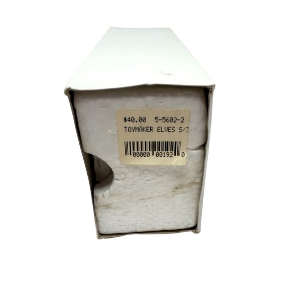 Department 56  "Toymaker Elves" Porcelain Figurines - Vintage from 1991 - Picture 3 of 9